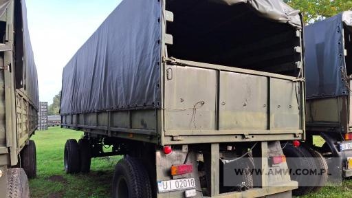 Przyczepa 2-os. D-616 AUTOSAN (ład. 11 500 kg) 